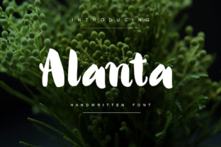 Alanta: A Hand-Drawn Font for Engaging Brand Stories