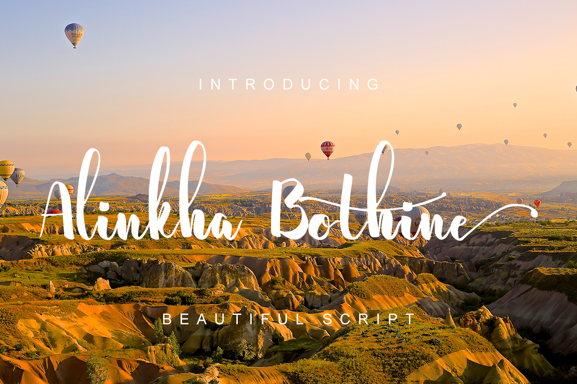 Alinkha Bothine: A Classic Script Font for Elegant Branding
