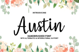 Austin Font Review: Modern Script for Editorial Layouts