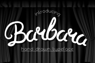 Barbara: A Handmade Brushpen Font for Crafters