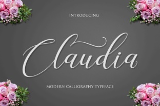 Claudia Font: Elevating Editorial Design with Modern Script