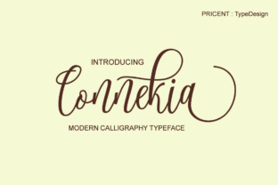 Connekia Font: A Lively Script for Handmade Products