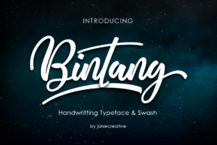 Discover Bintang: A Versatile Script Font for Creative Makers