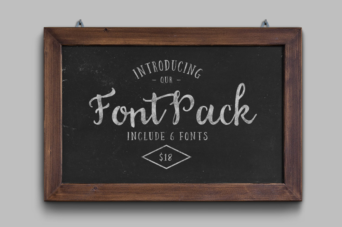 Font Pack: 6 Versatile Typefaces for Crafters