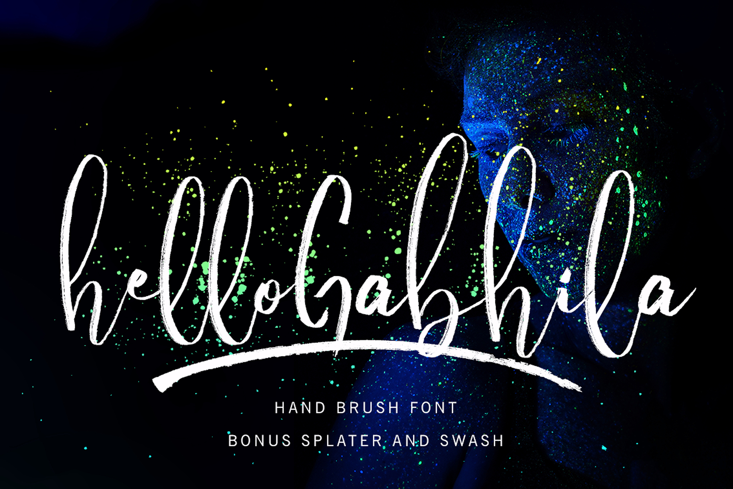 Hello Gabhila: A Brush Script Font for Creative Branding