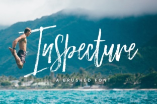 Inspecture Font: Bold Brush Script for Digital Campaigns