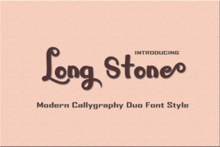 Long Stone: A Fluid Hand-Painted Script for Web Design
