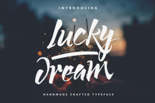 Lucky Dream: A Modern Handmade Font for Creative Web Design