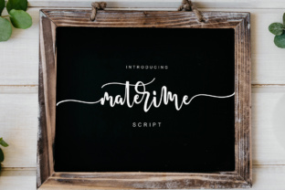 Materime Font: Stylish Script for Modern Web Design
