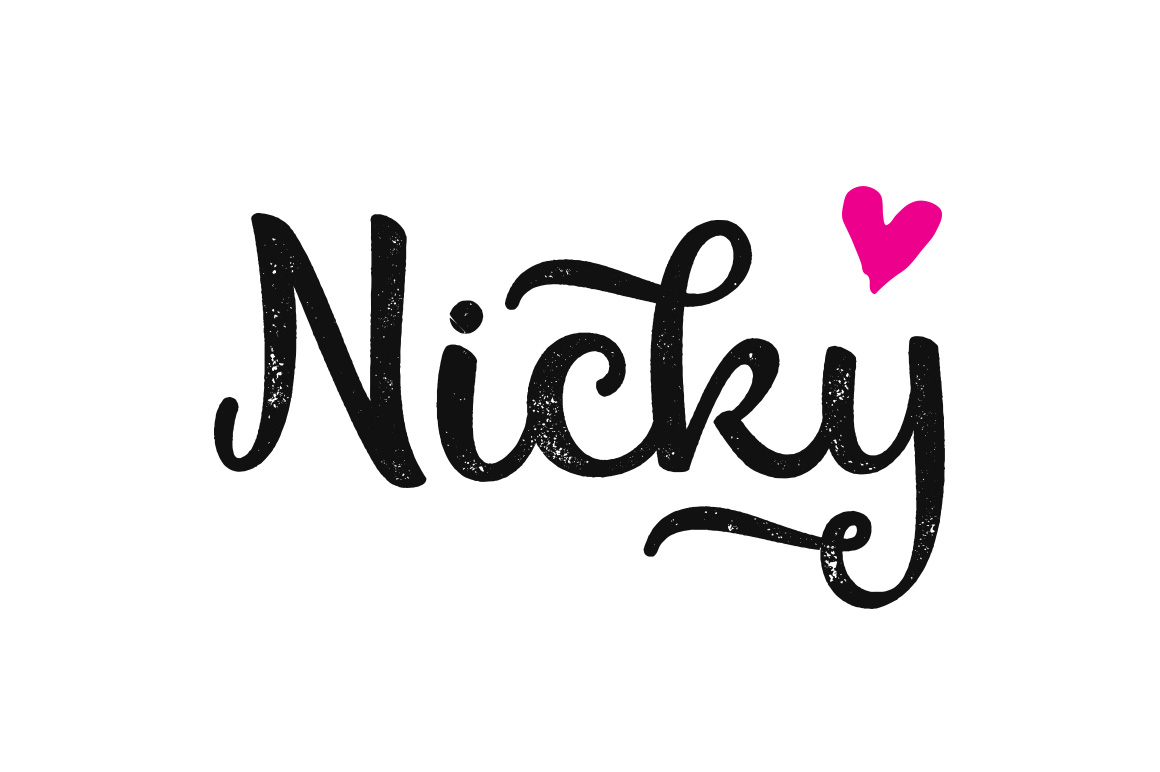 Nicky Font Review: Bold Script for Editorial Design