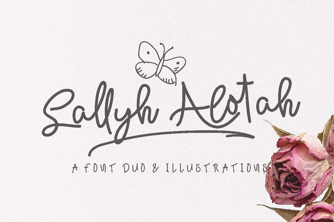 Sallyh Alotah Font: Modern Script for Digital Campaigns