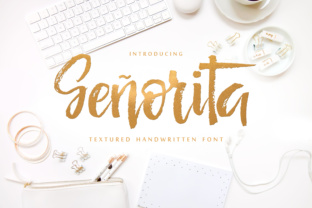 Señorita: The Perfect Script Font for Engaging Visuals