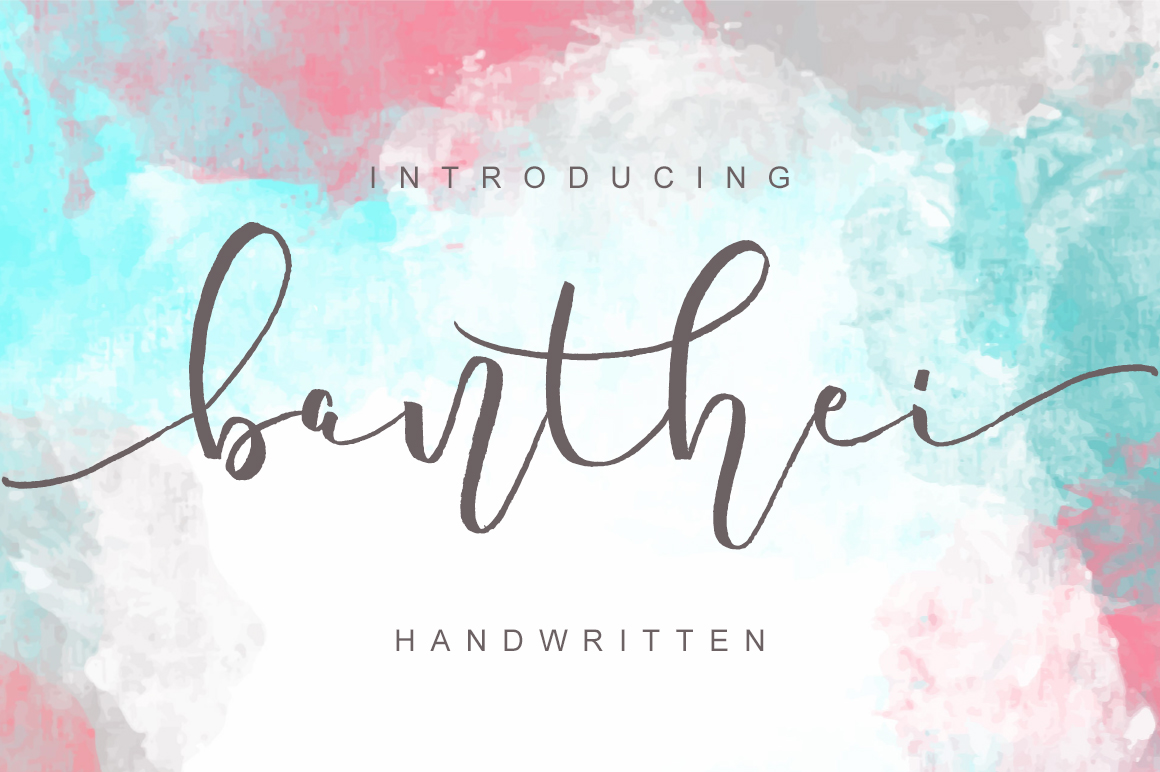 Transform Your Brand with Banthei: A Modern Script Font