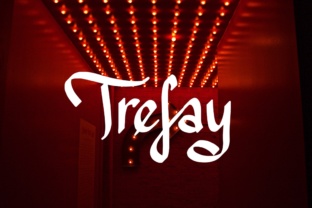 Trefay Font: A Handwritten Marker Typeface for Web Design